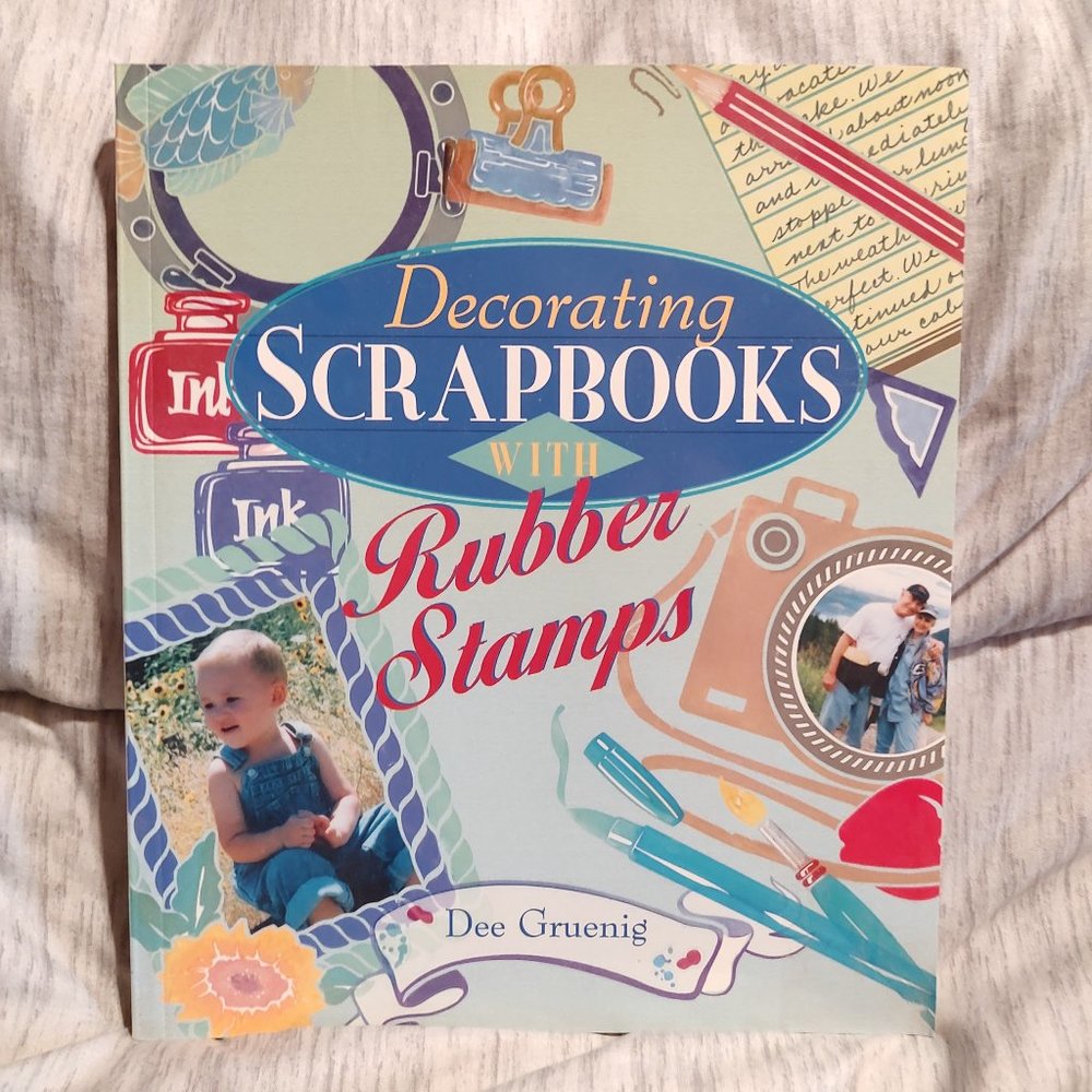 Scrapbooking With Rubber Stamps Book